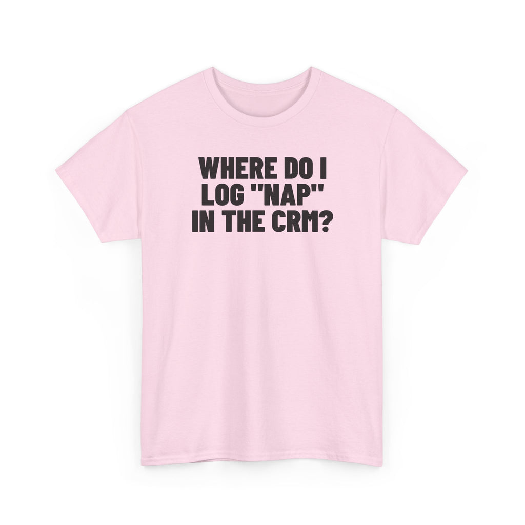 Where Do I Log "Nap" In The CRM?