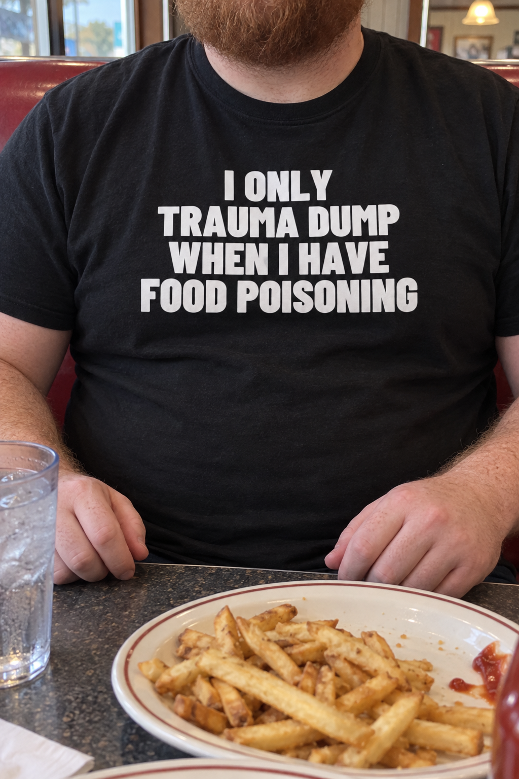 I Only Trauma Dump When I Have Food Poisoning.